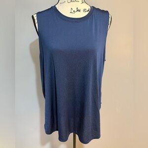 Lululemon Athletica Deep Blue Split back Tank